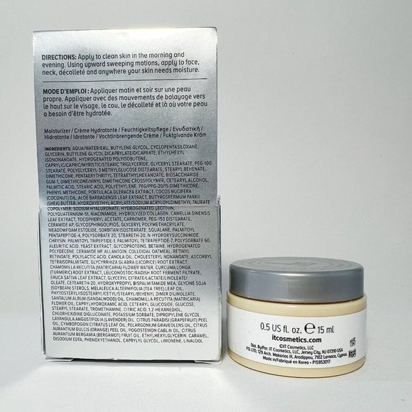 It Cosmetics Confidence In a Cream Face Lotion Moisturizer Travel Size - Picture 2 of 2